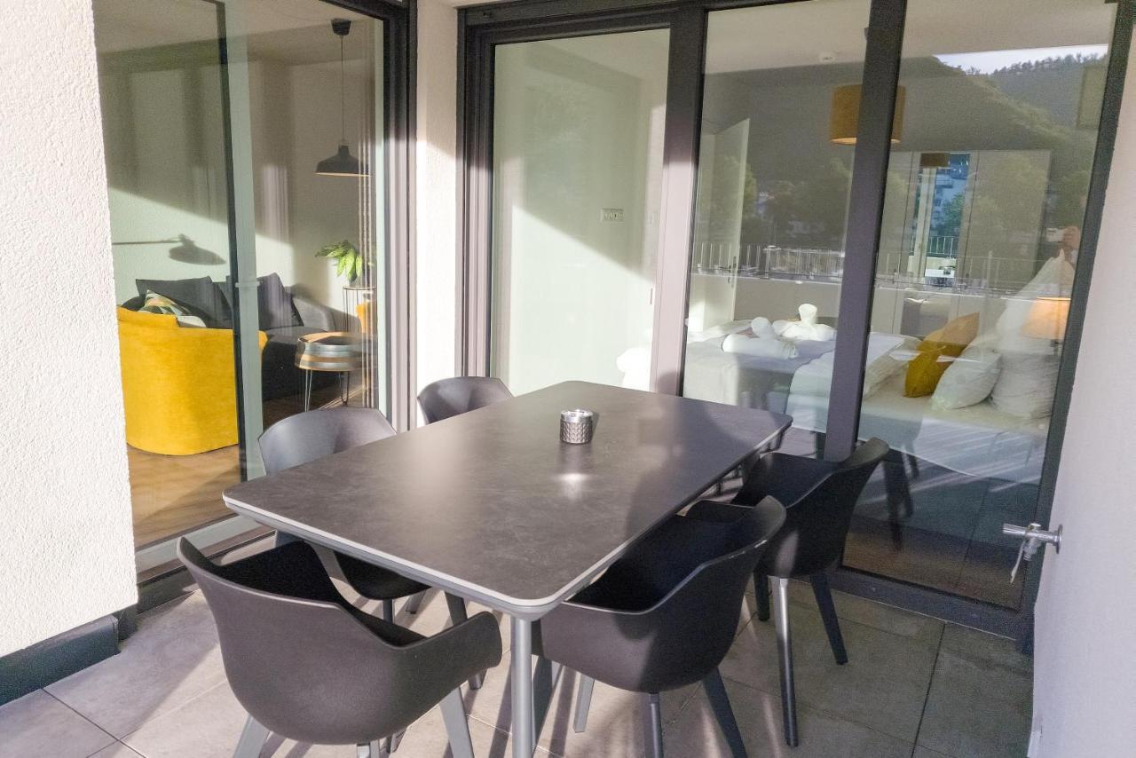 Vivamosel: Appartement Mit Mosel & Burgblick - Balkon - Parken - Aufzug - Fahrradraum Cochem Kültér fotó